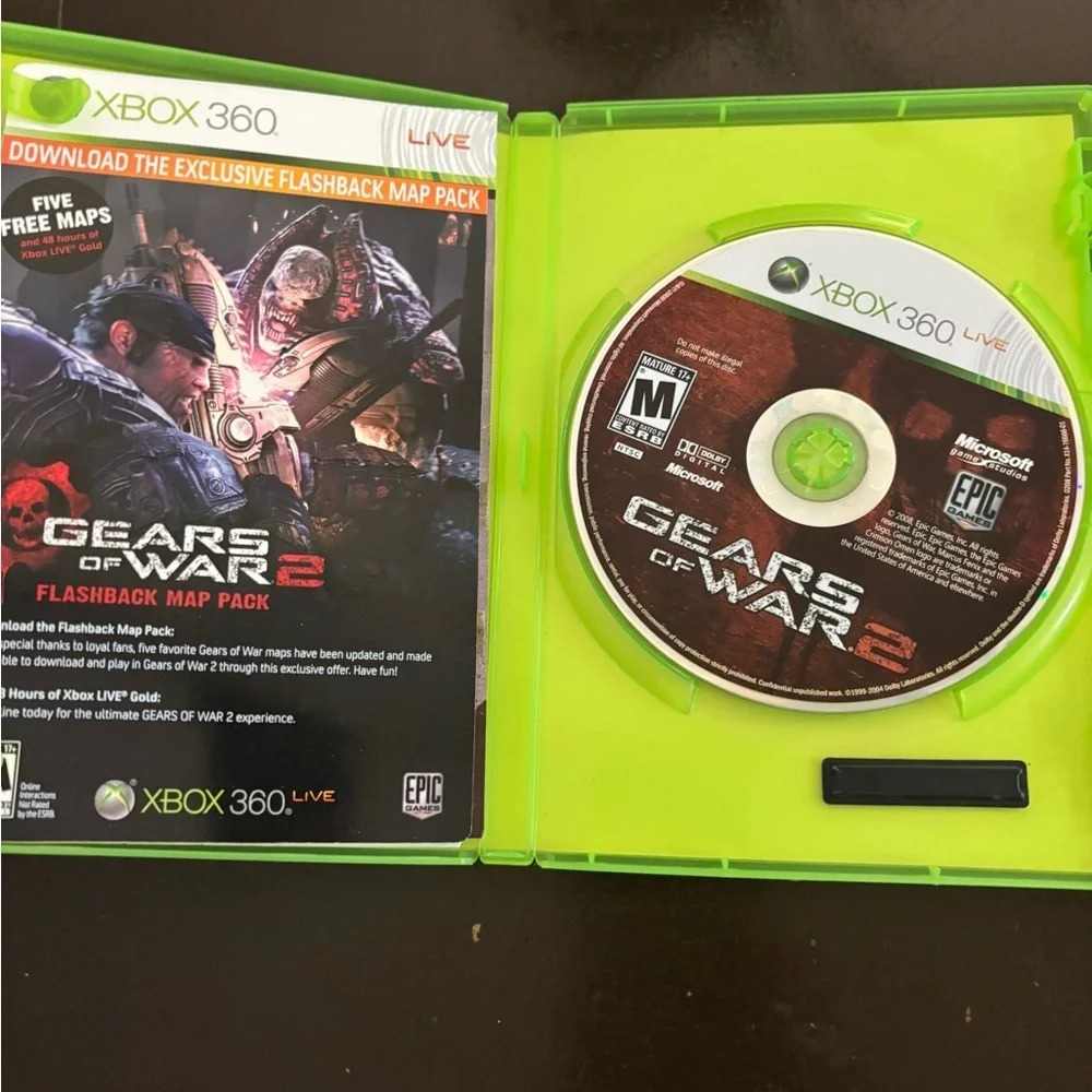 Gears of War 2 (Microsoft Xbox 360, 2008)